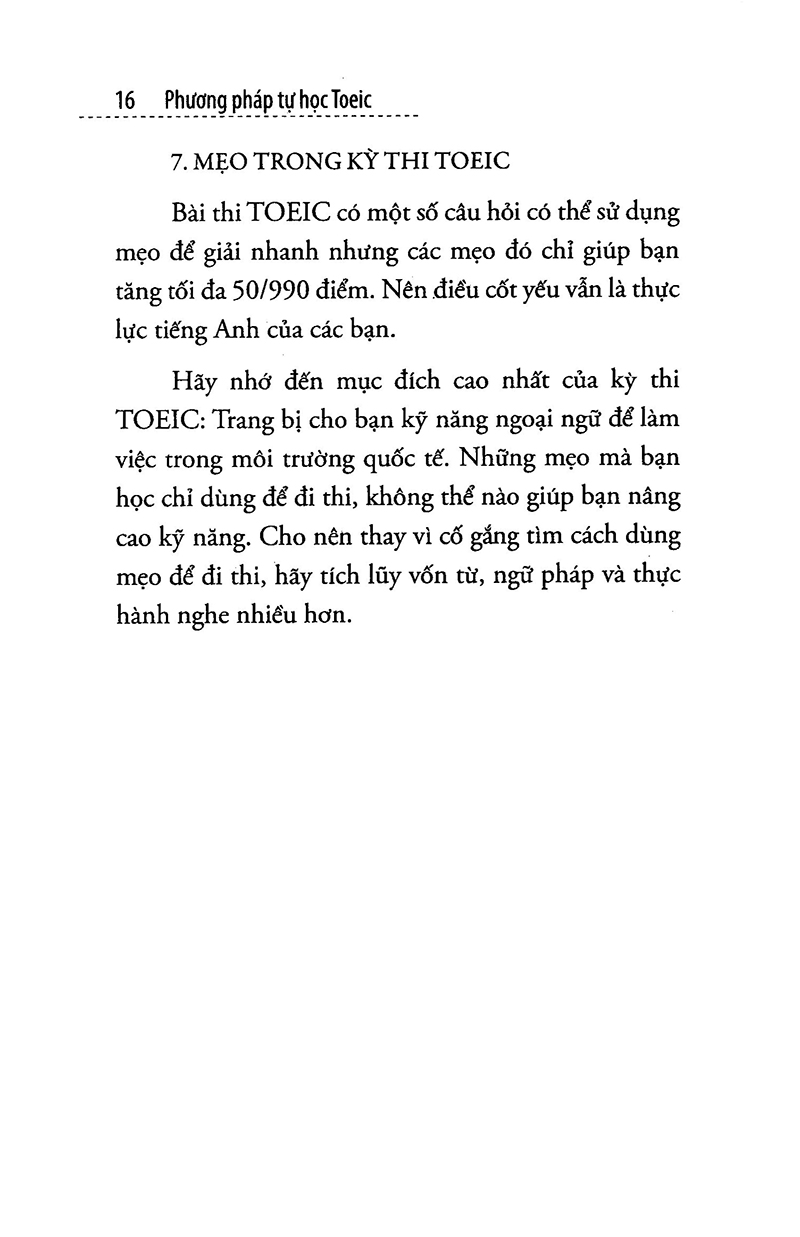 phương pháp tự học toeic (tái bản 2019)