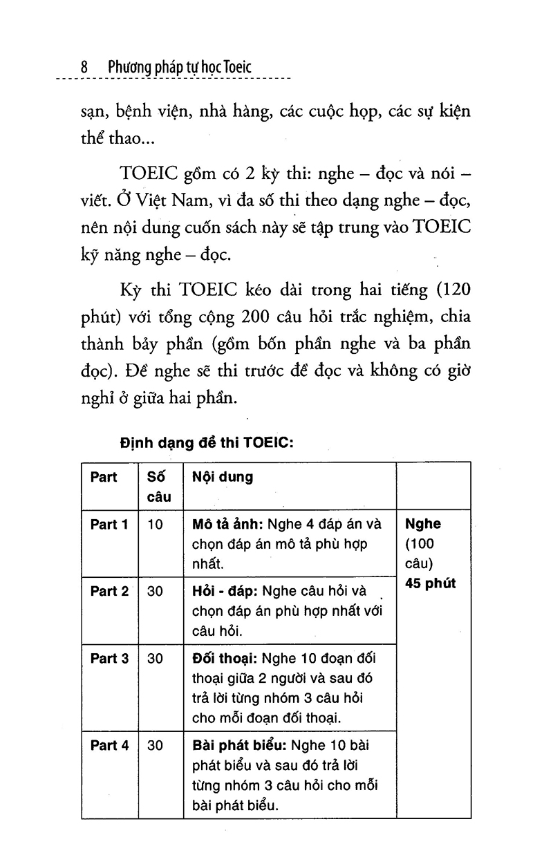 phương pháp tự học toeic (tái bản 2019)