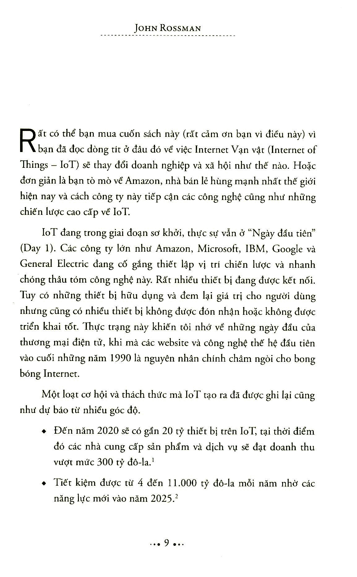 phương thức amazon - 10 nguyên lý internet vạn vật