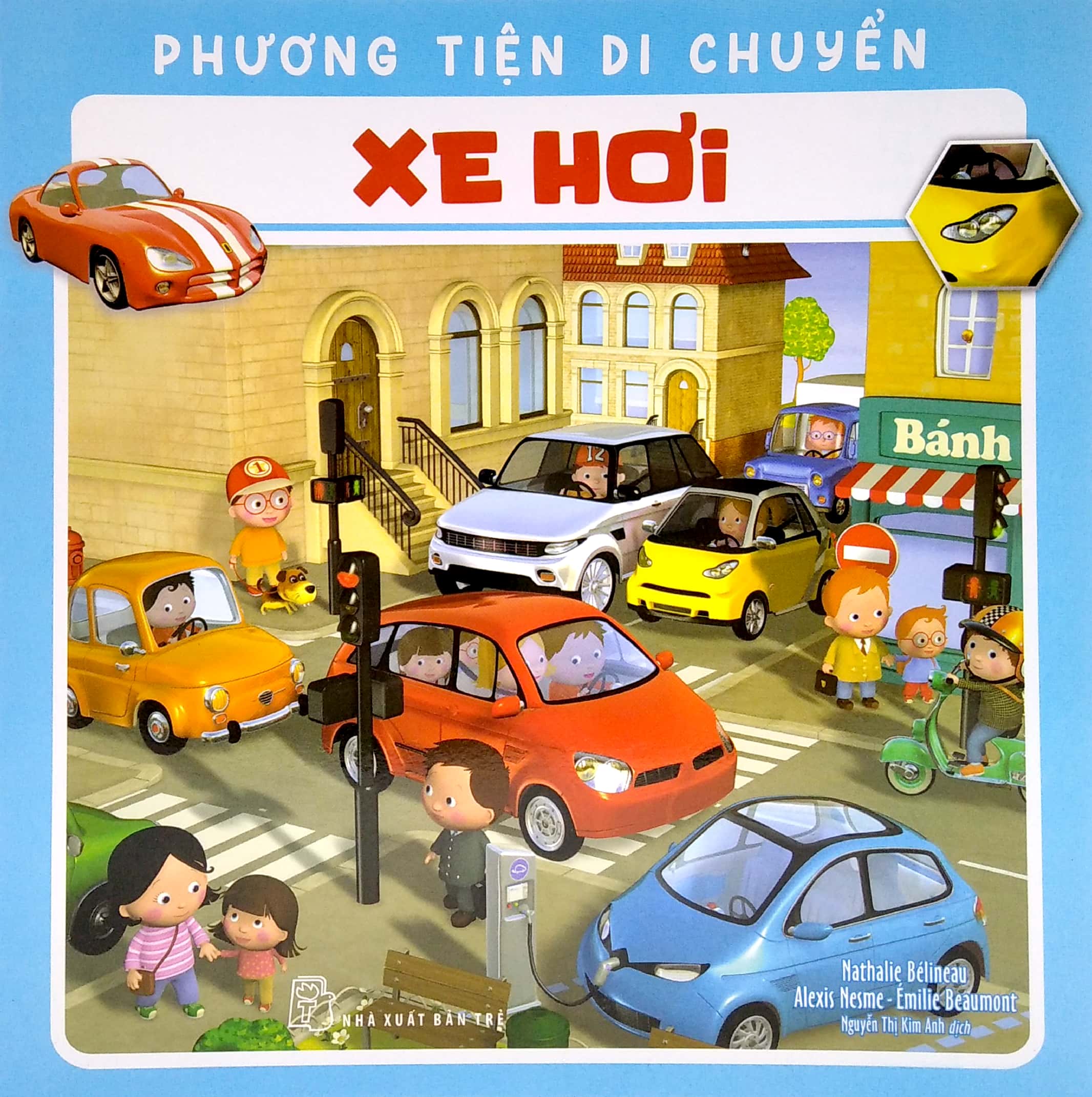 phương tiện di chuyển: xe hơi