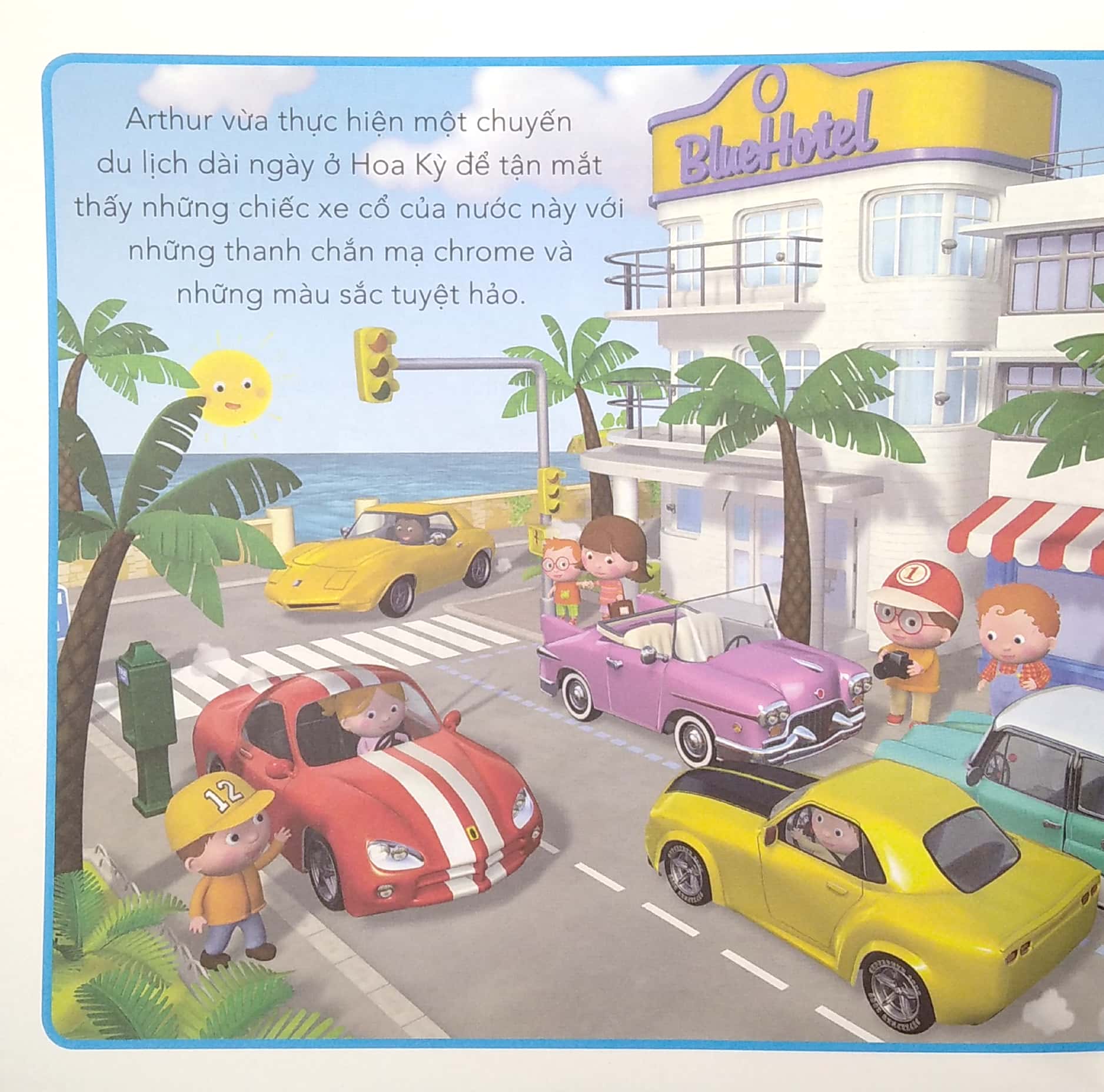 phương tiện di chuyển: xe hơi