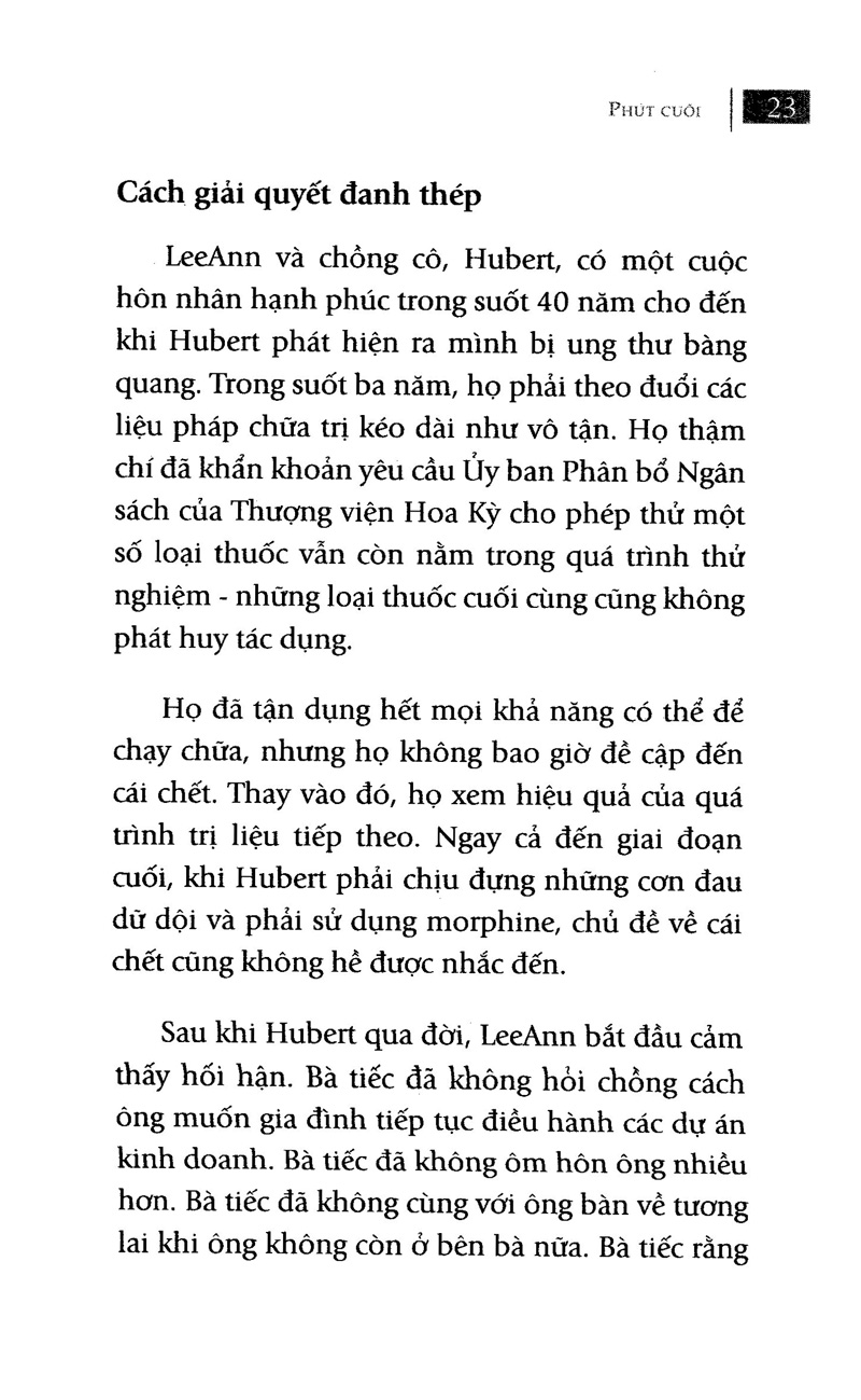 phút cuối - nhẹ bước lên con đường mới