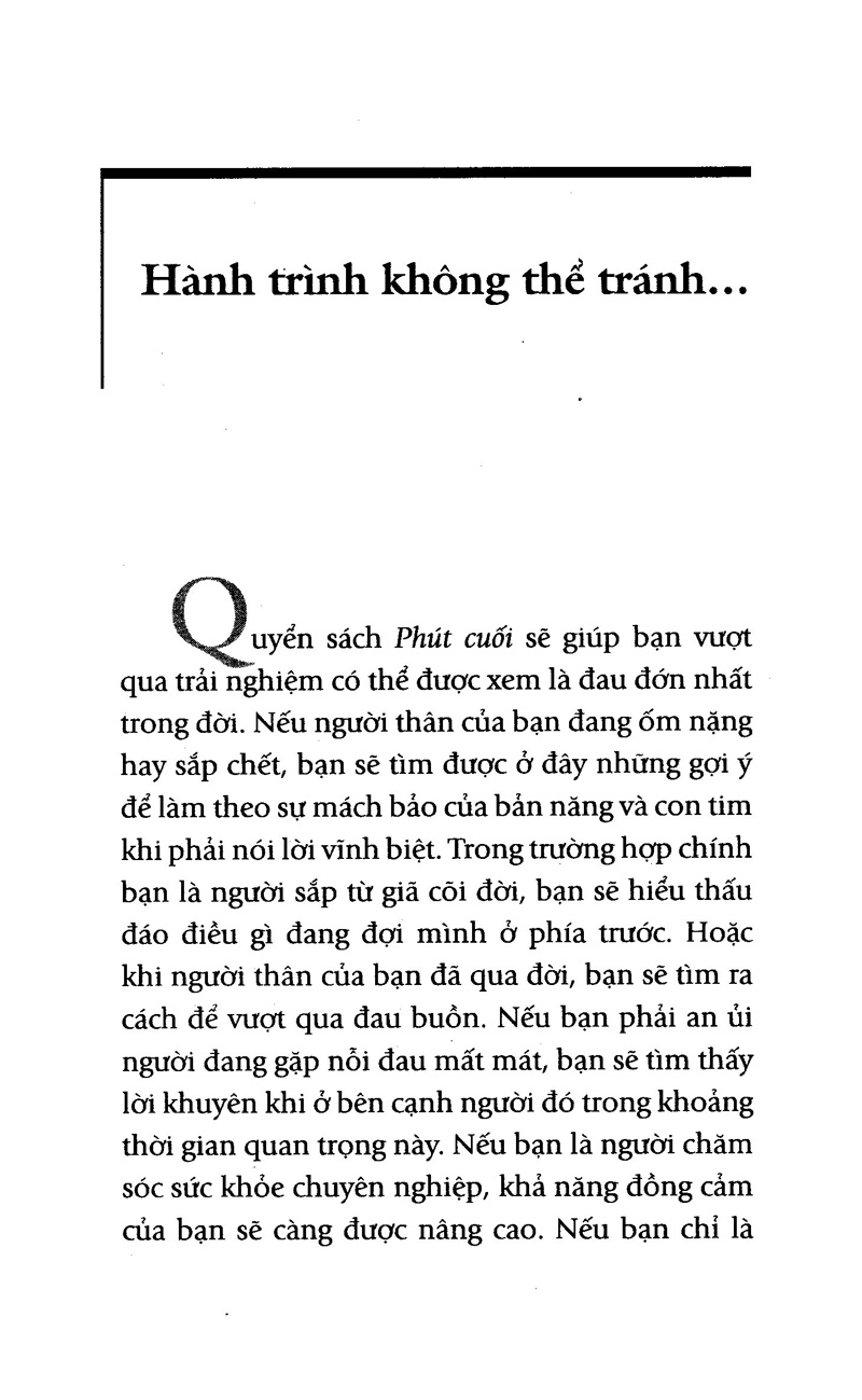 phút cuối - nhẹ bước lên con đường mới