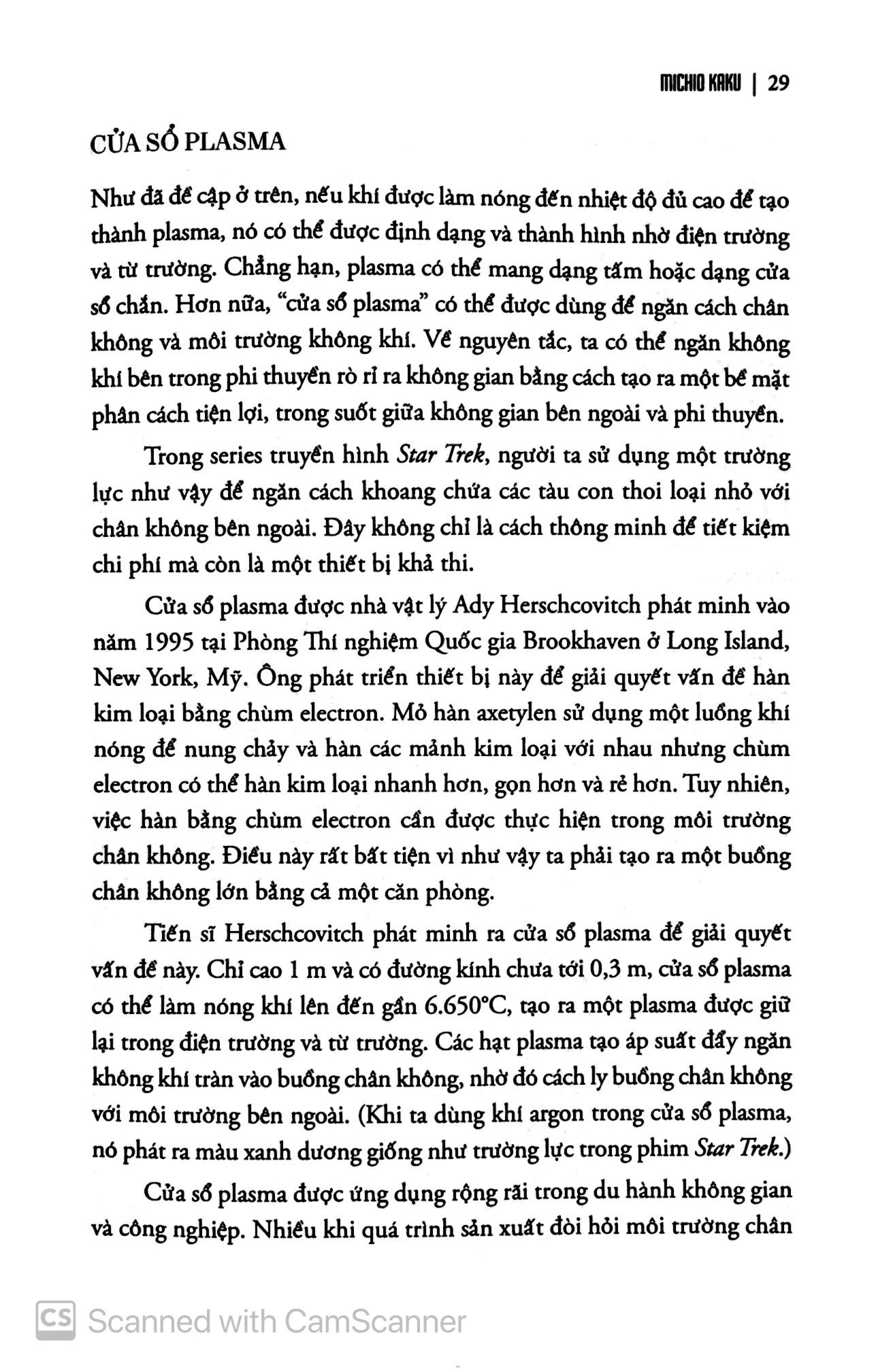 Physics Of The Impossible - Vat Ly Cua Nhung Dieu Tuong Chung Bat Kha (Tai Ban 2025)