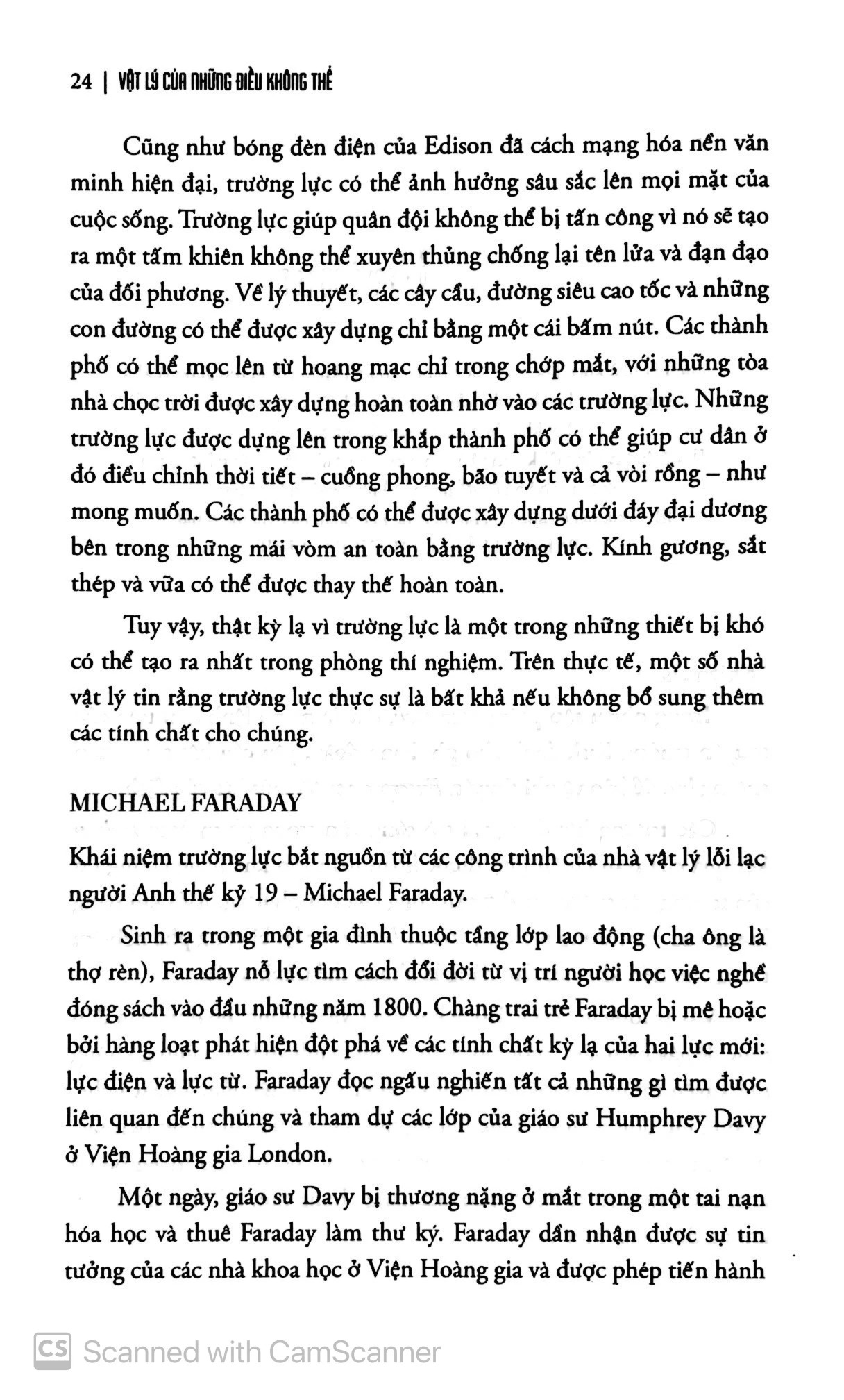 Physics Of The Impossible - Vat Ly Cua Nhung Dieu Tuong Chung Bat Kha (Tai Ban 2025)