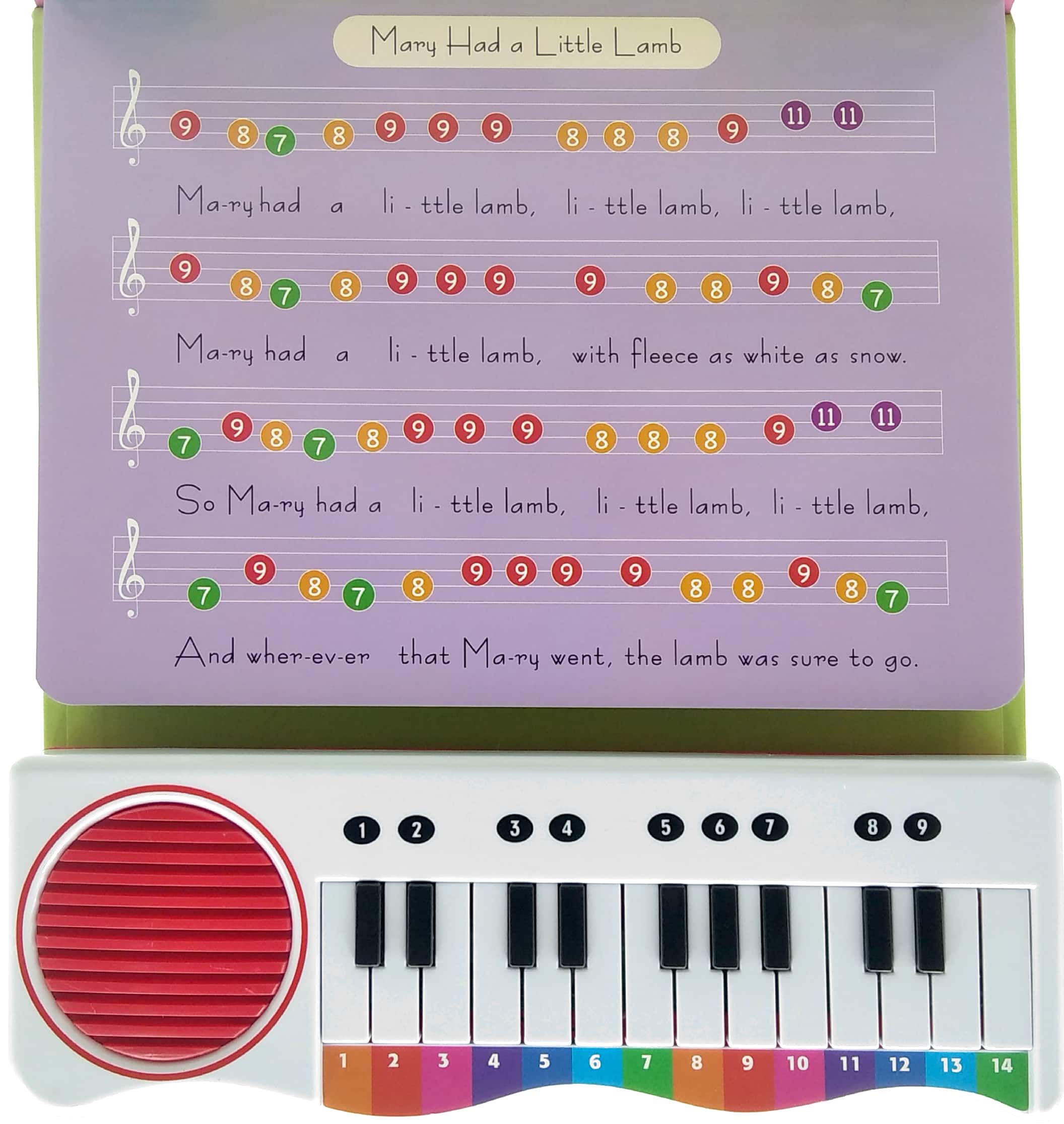 piano book - little bo peep