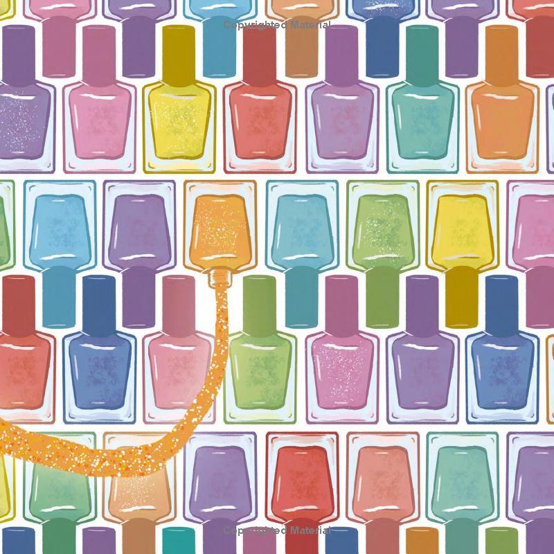 Picture Book Square Standard - Nail Polish Is Too For Boys