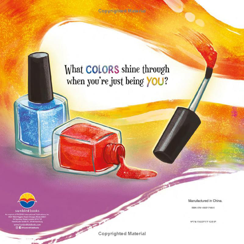 Picture Book Square Standard - Nail Polish Is Too For Boys