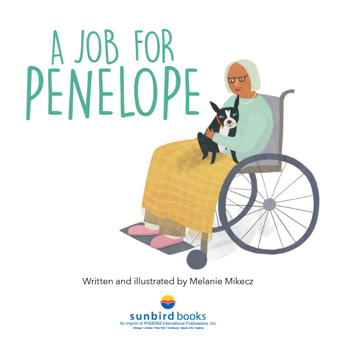 Picture Book Square Standard - Sunbird A Job For Penelope
