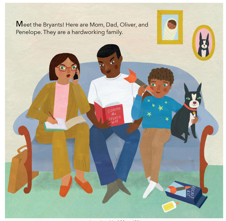 Picture Book Square Standard - Sunbird A Job For Penelope