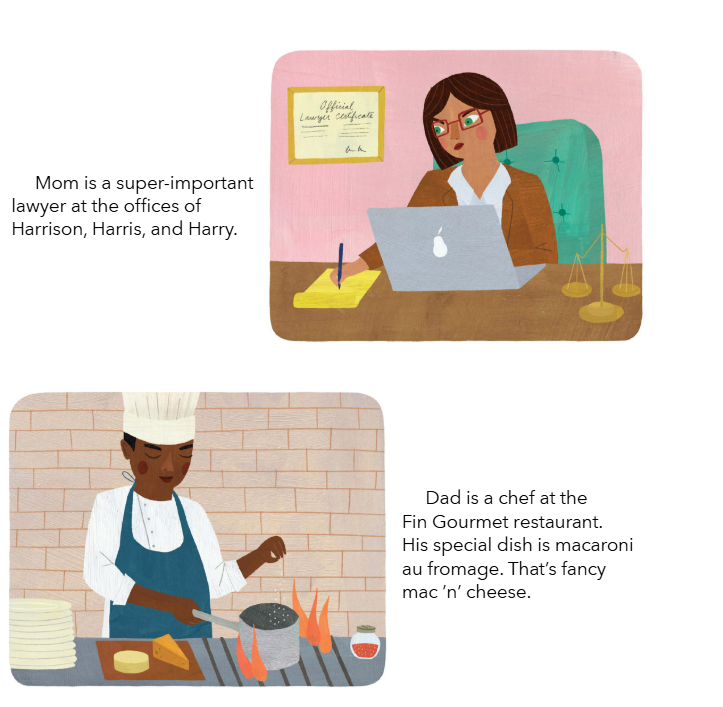 Picture Book Square Standard - Sunbird A Job For Penelope