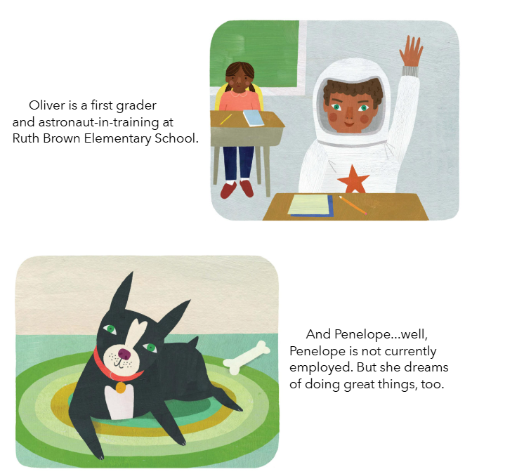 Picture Book Square Standard - Sunbird A Job For Penelope