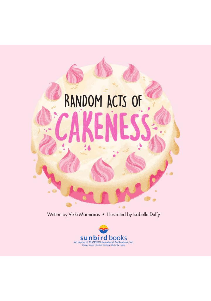 Picture Book Square Standard - Sunbird Random Acts Of Cakeness