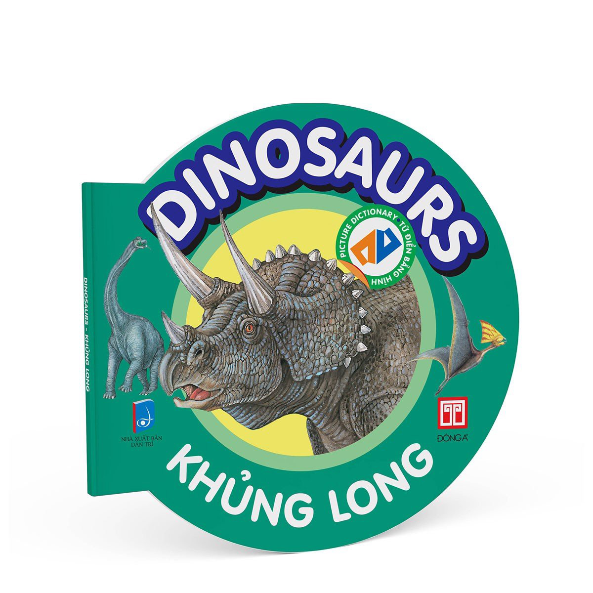 picture dictionary - từ điển bằng hình - dinosaurs - khủng long - bìa cứng