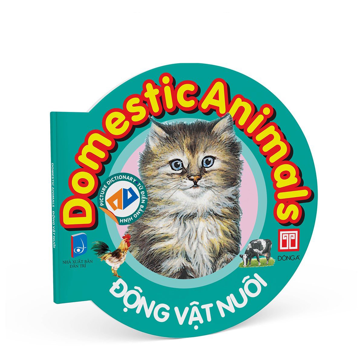 picture dictionary - từ điển bằng hình - domestic animals - động vật nuôi - bìa cứng (tái bản 2023)