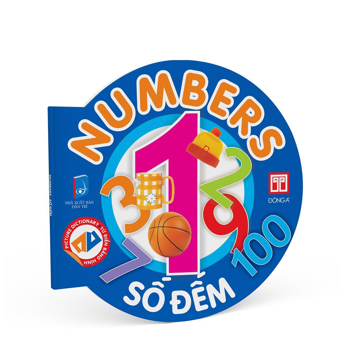 picture dictionary - từ điển bằng hình - numbers - số đếm - bìa cứng (tái bản 2023)