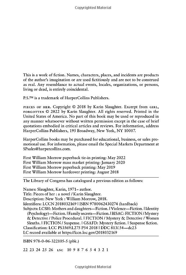 pieces of her [tv tie-in]