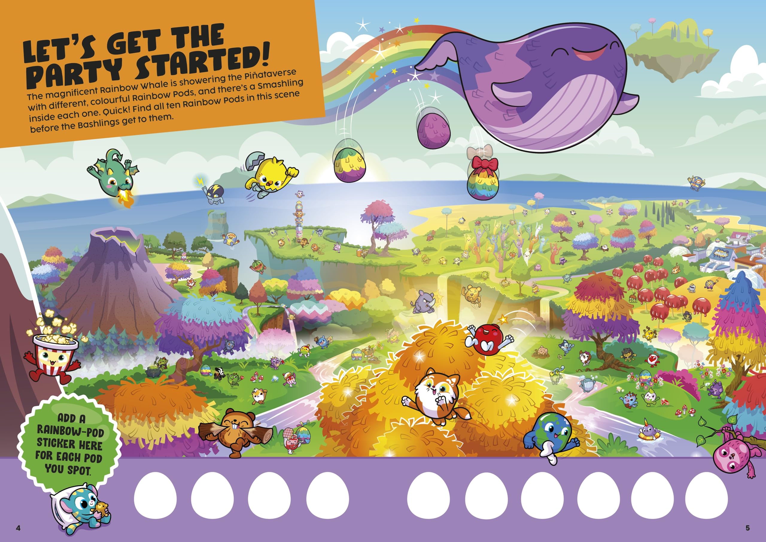 Pinata Smashlings - Super Stickers