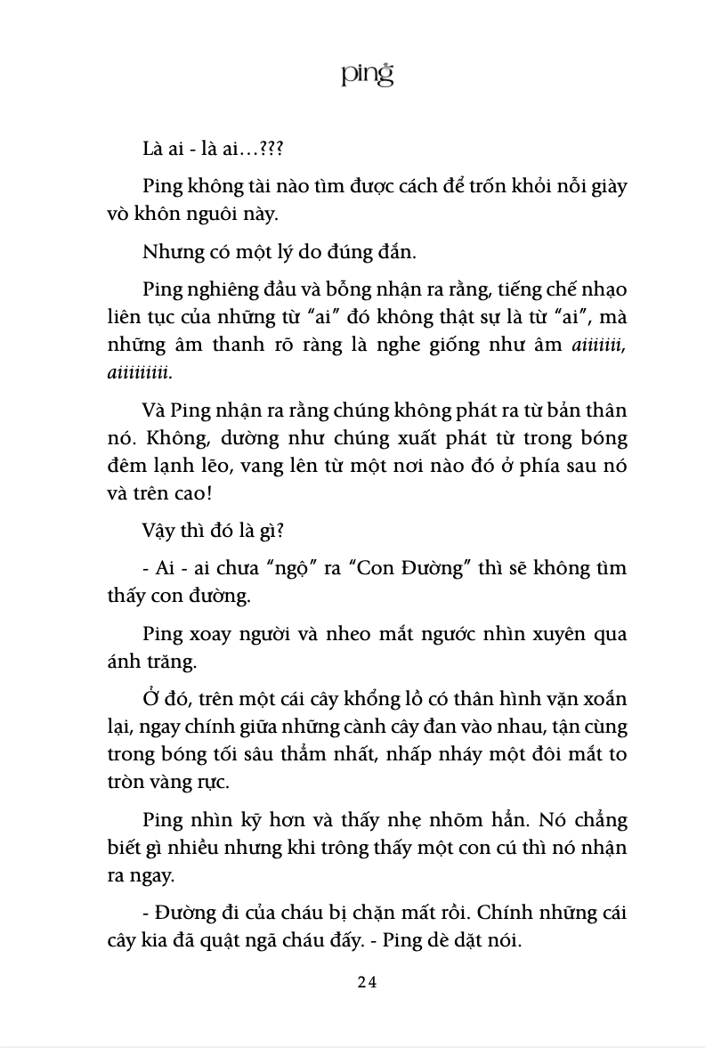 ping - giải cứu vườn địa đàng