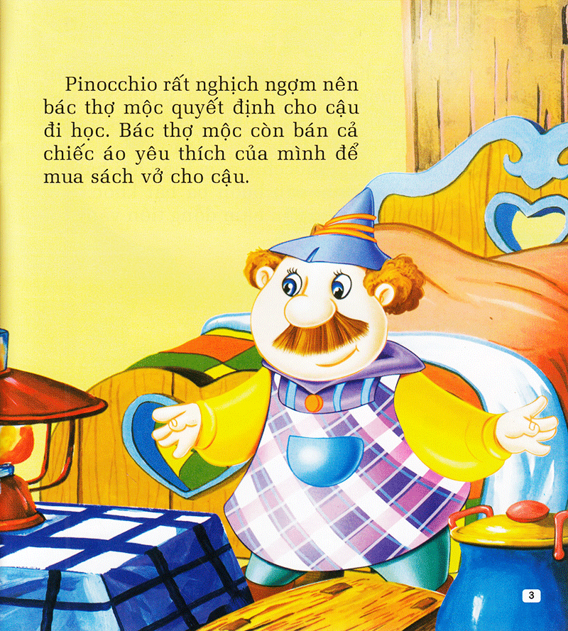 pinocchio chú bé người gỗ - chuyện kể hằng đêm