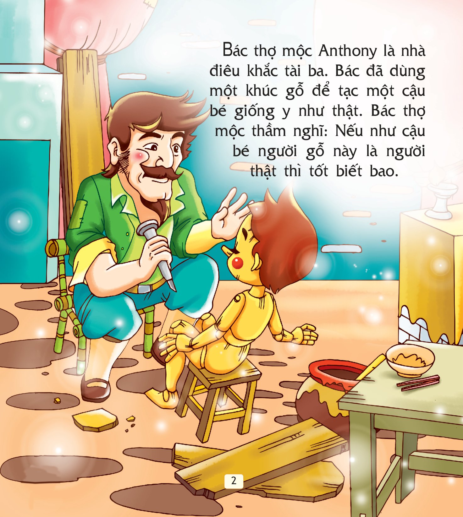 pinochio cậu bé người gỗ - truyện cổ tích thế giới hay nhất (tái bản 2018)