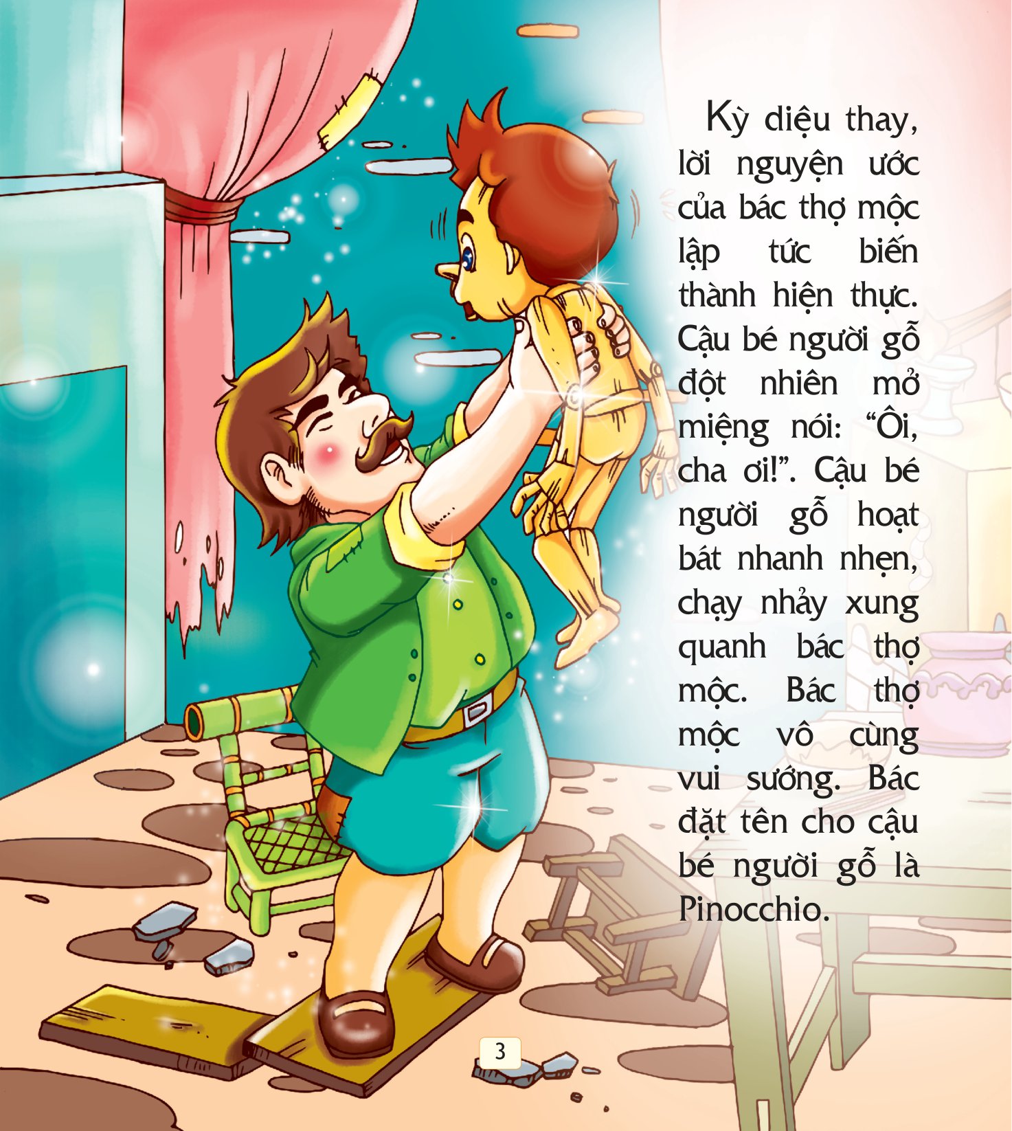 pinochio cậu bé người gỗ - truyện cổ tích thế giới hay nhất (tái bản 2018)