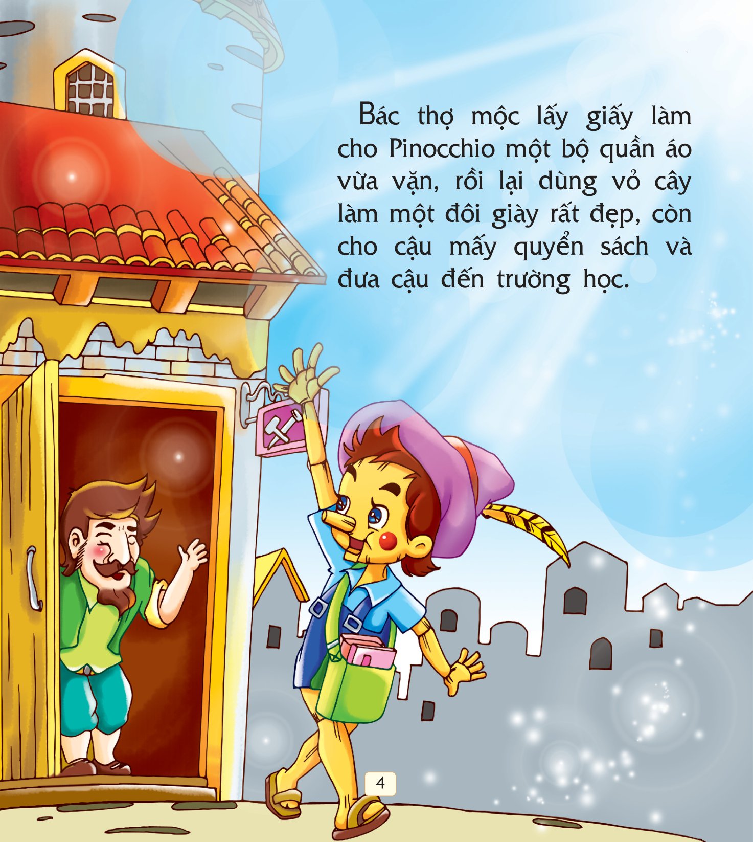 pinochio cậu bé người gỗ - truyện cổ tích thế giới hay nhất (tái bản 2018)