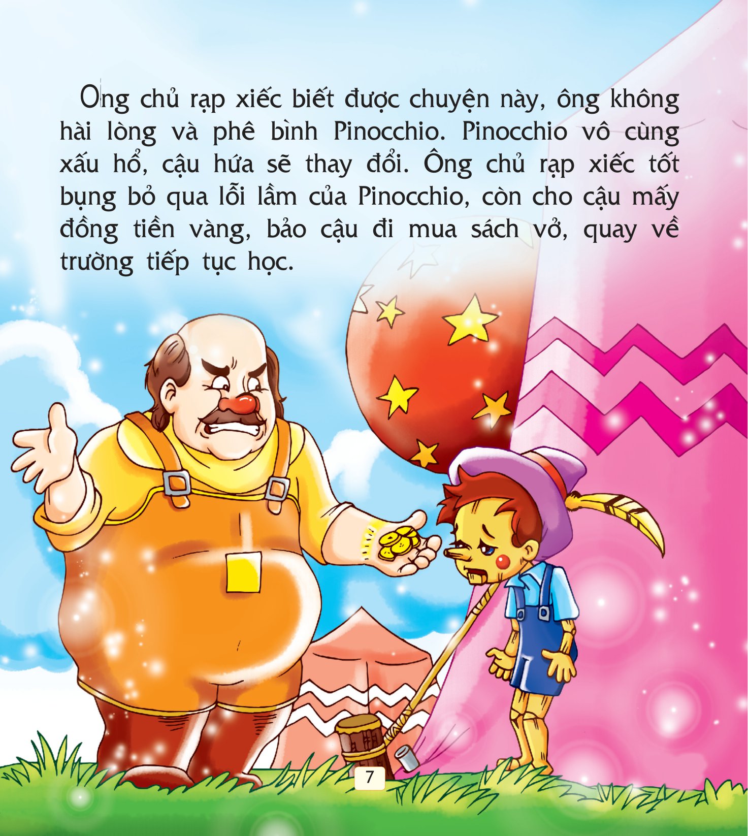 pinochio cậu bé người gỗ - truyện cổ tích thế giới hay nhất (tái bản 2018)