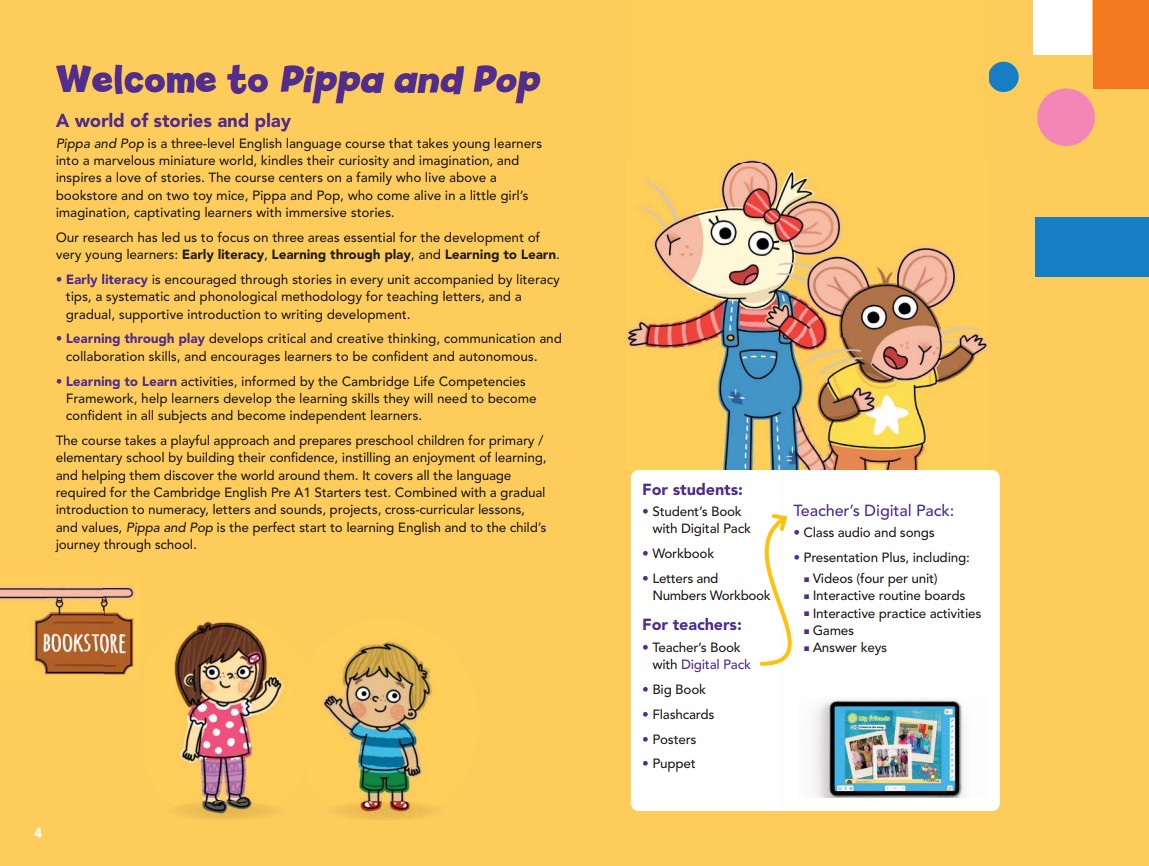 pippa and pop level 1 teacher's book with digital pack american english