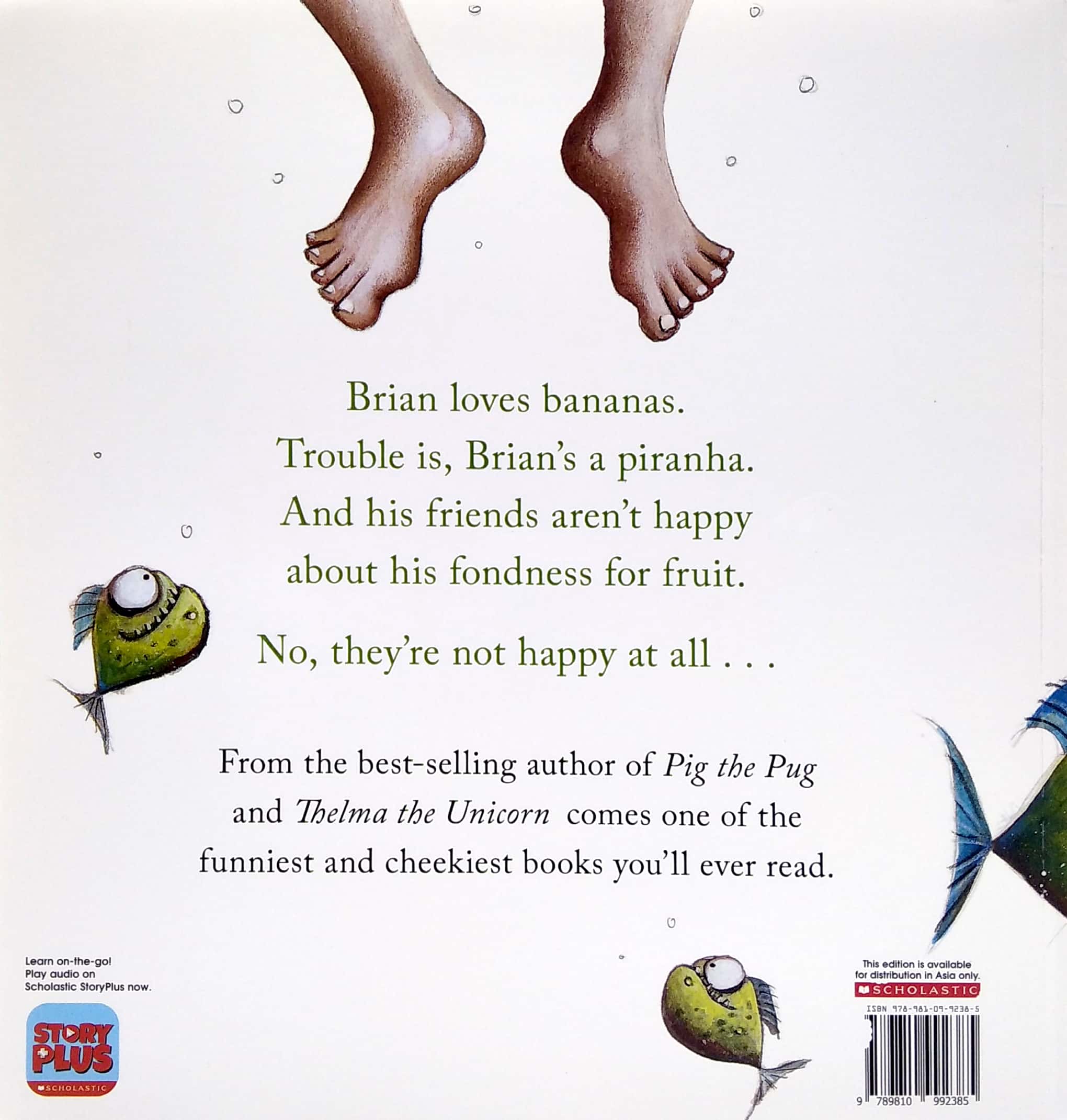 piranhas donℹt eat bananas (with cd & storyplus)