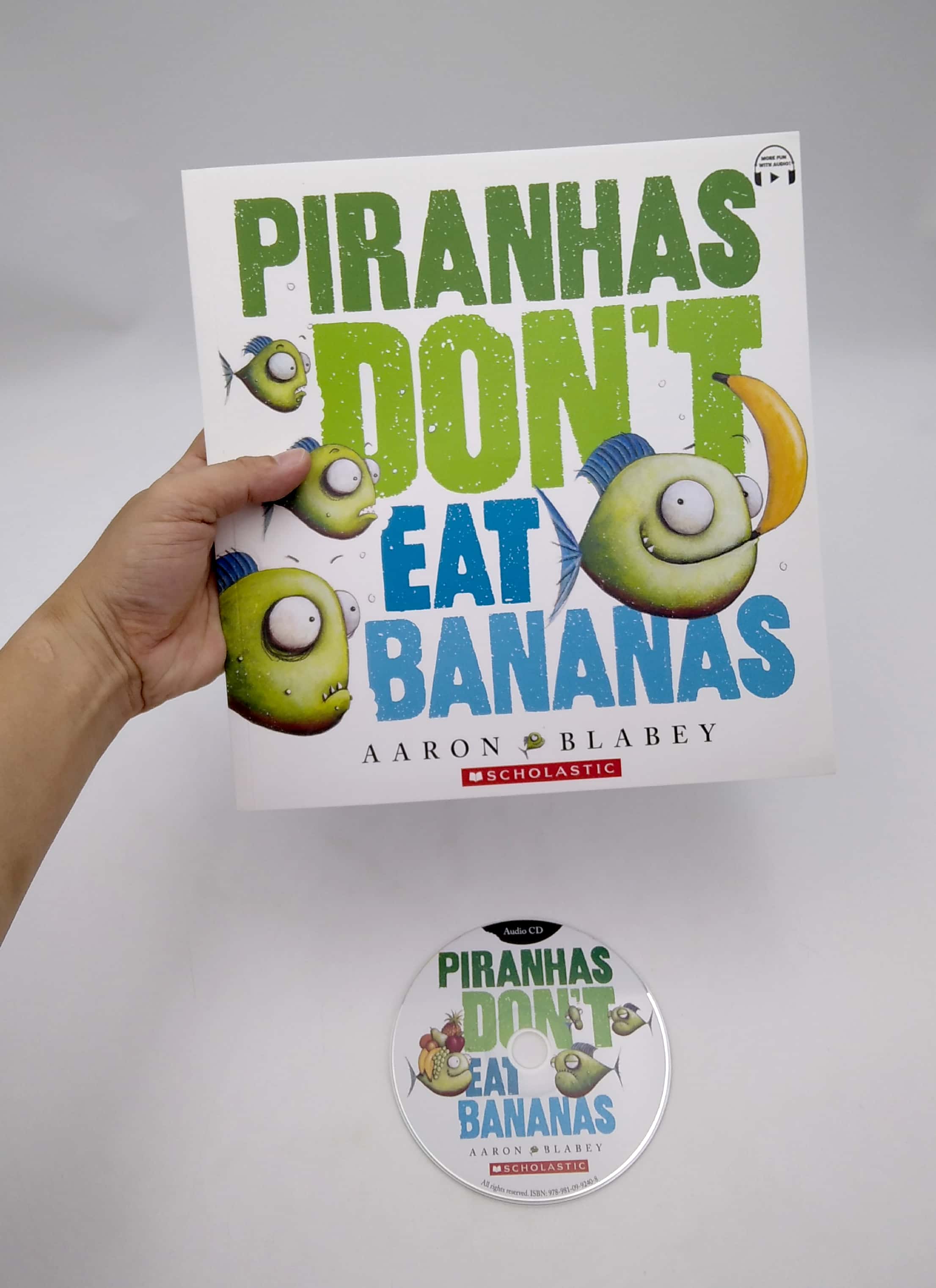 piranhas donℹt eat bananas (with cd & storyplus)