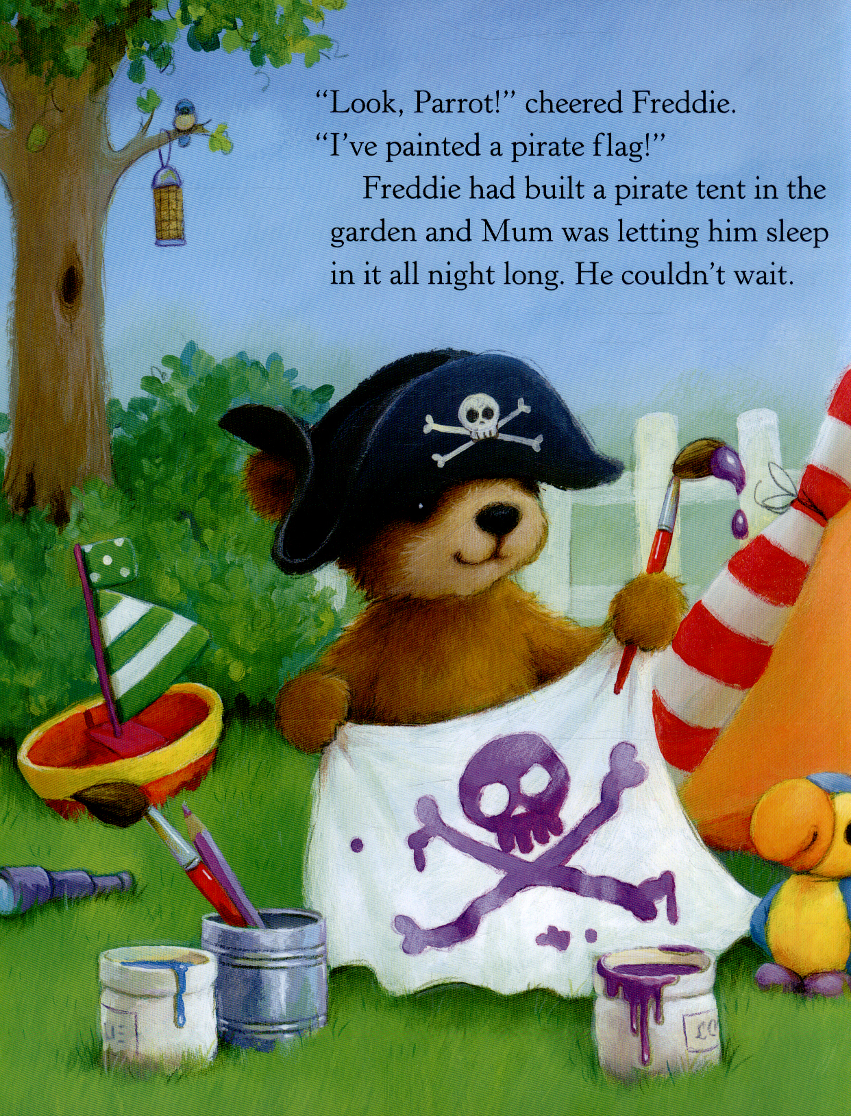 pirates aren't scared of the dark!