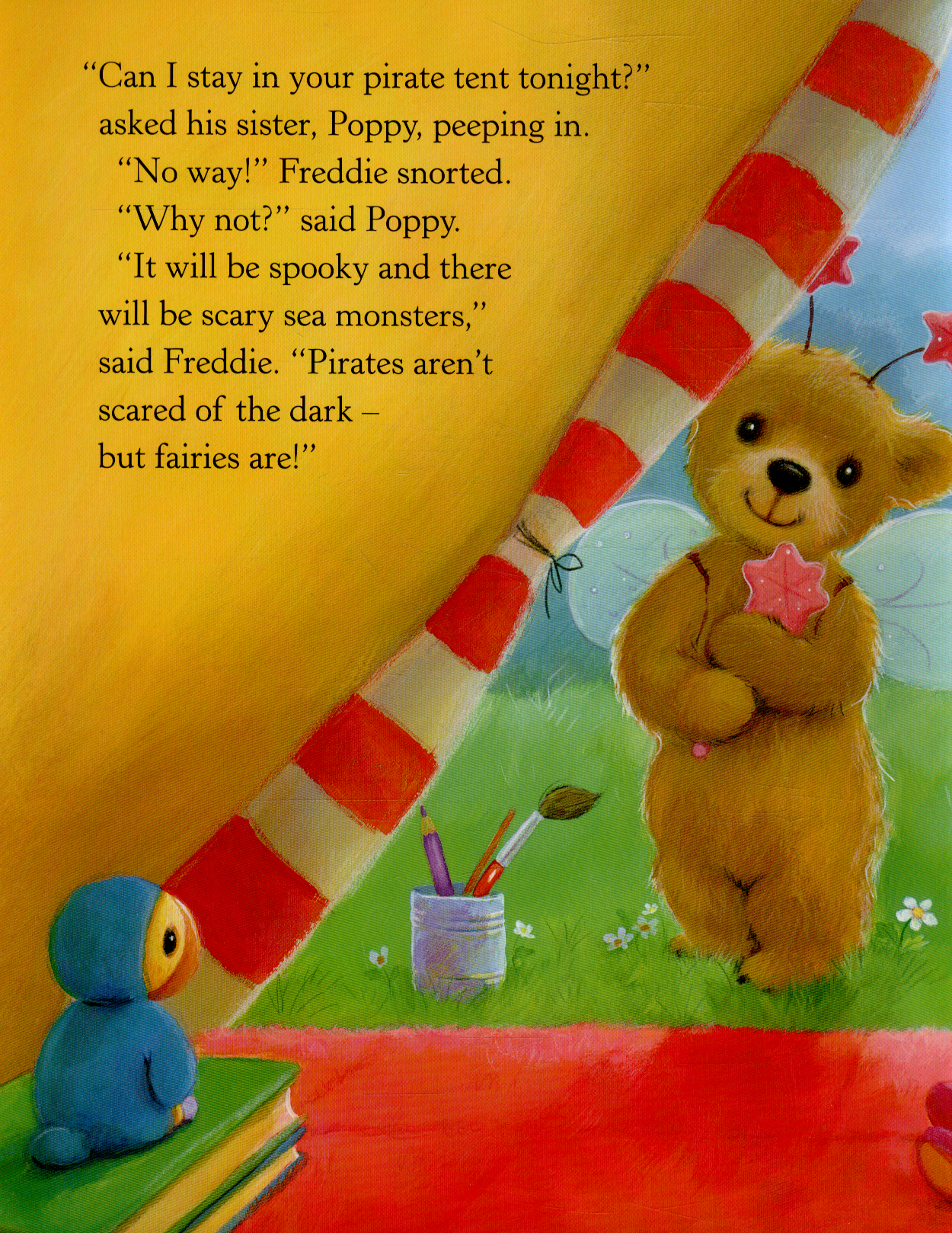 pirates aren't scared of the dark!