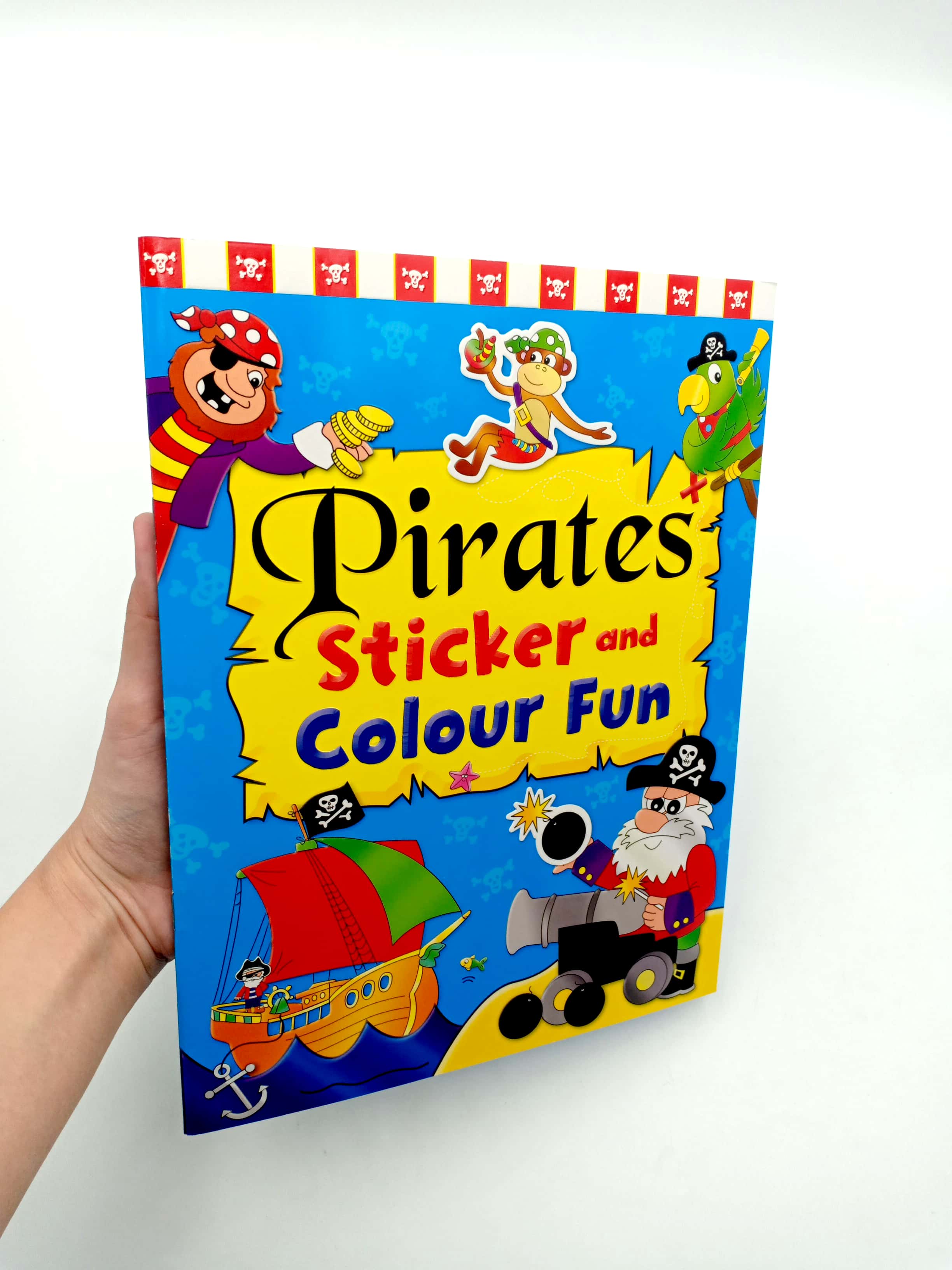 pirates sticker and colour fun 2