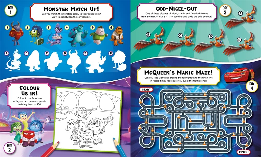 pixar: 365 days of activities