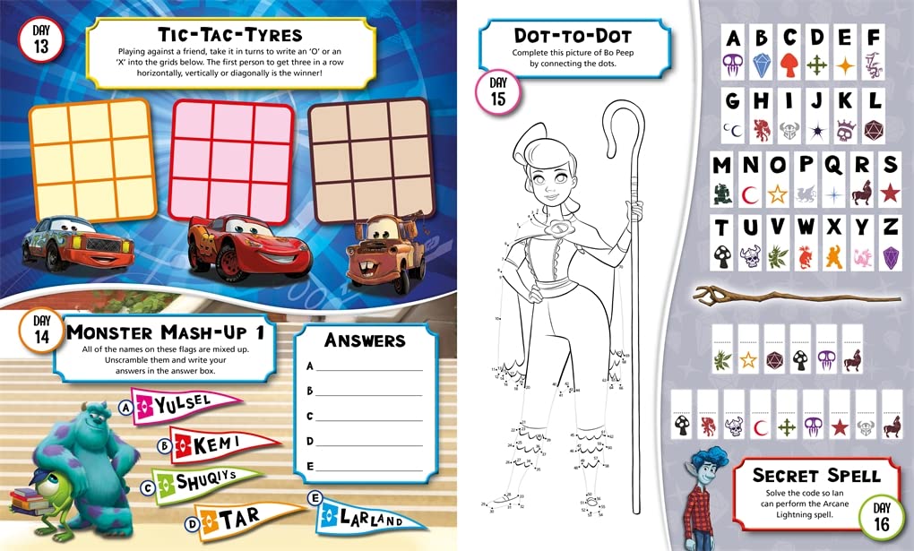 pixar: 365 days of activities