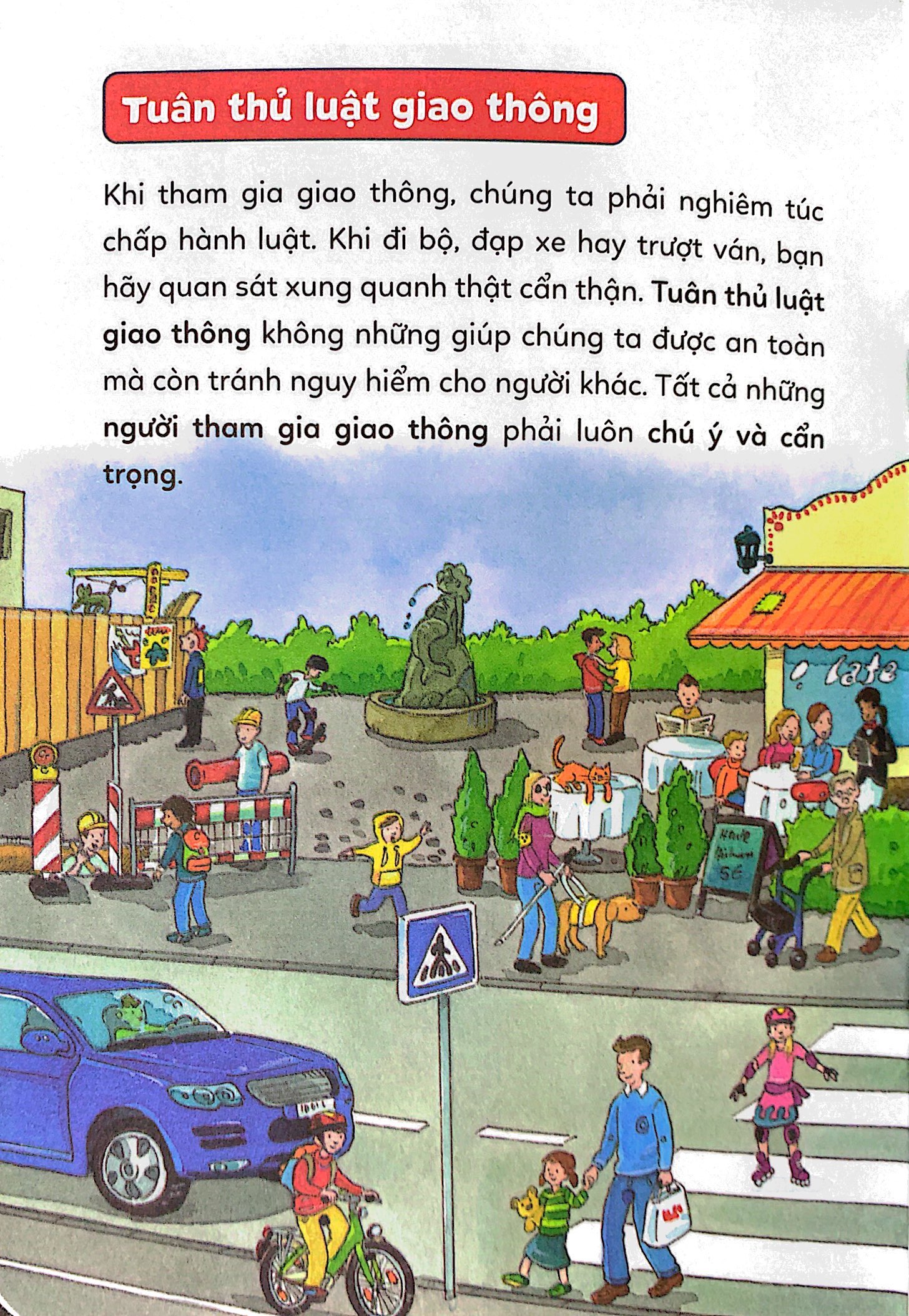 pixi thông thái - an toàn giao thông