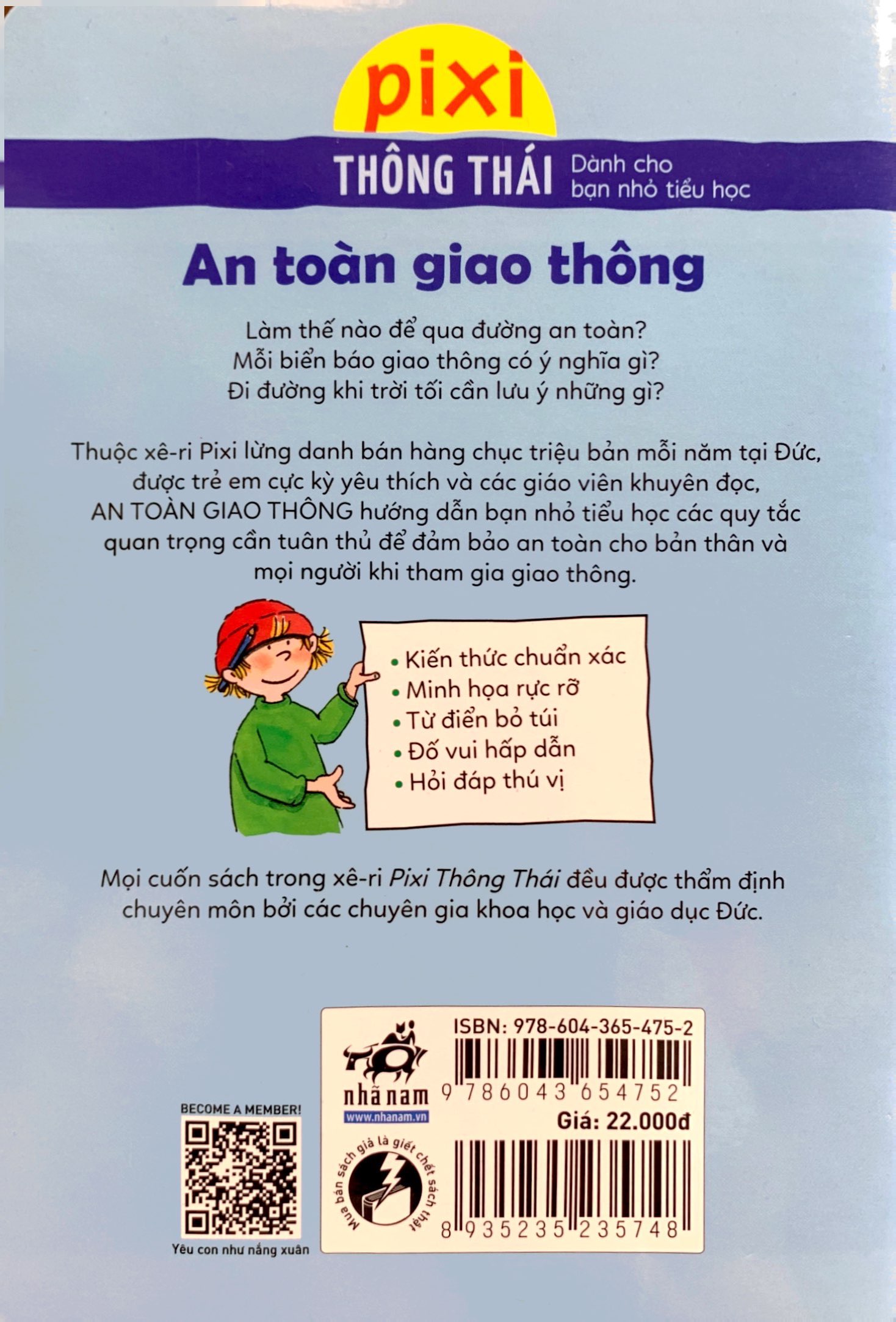 pixi thông thái - an toàn giao thông