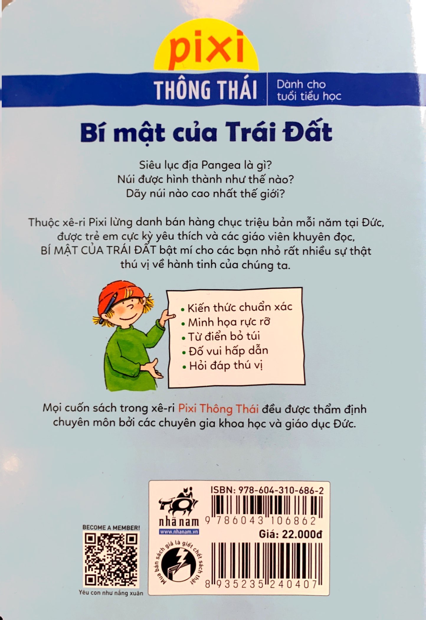 pixi thông thái - bí mật của trái đất