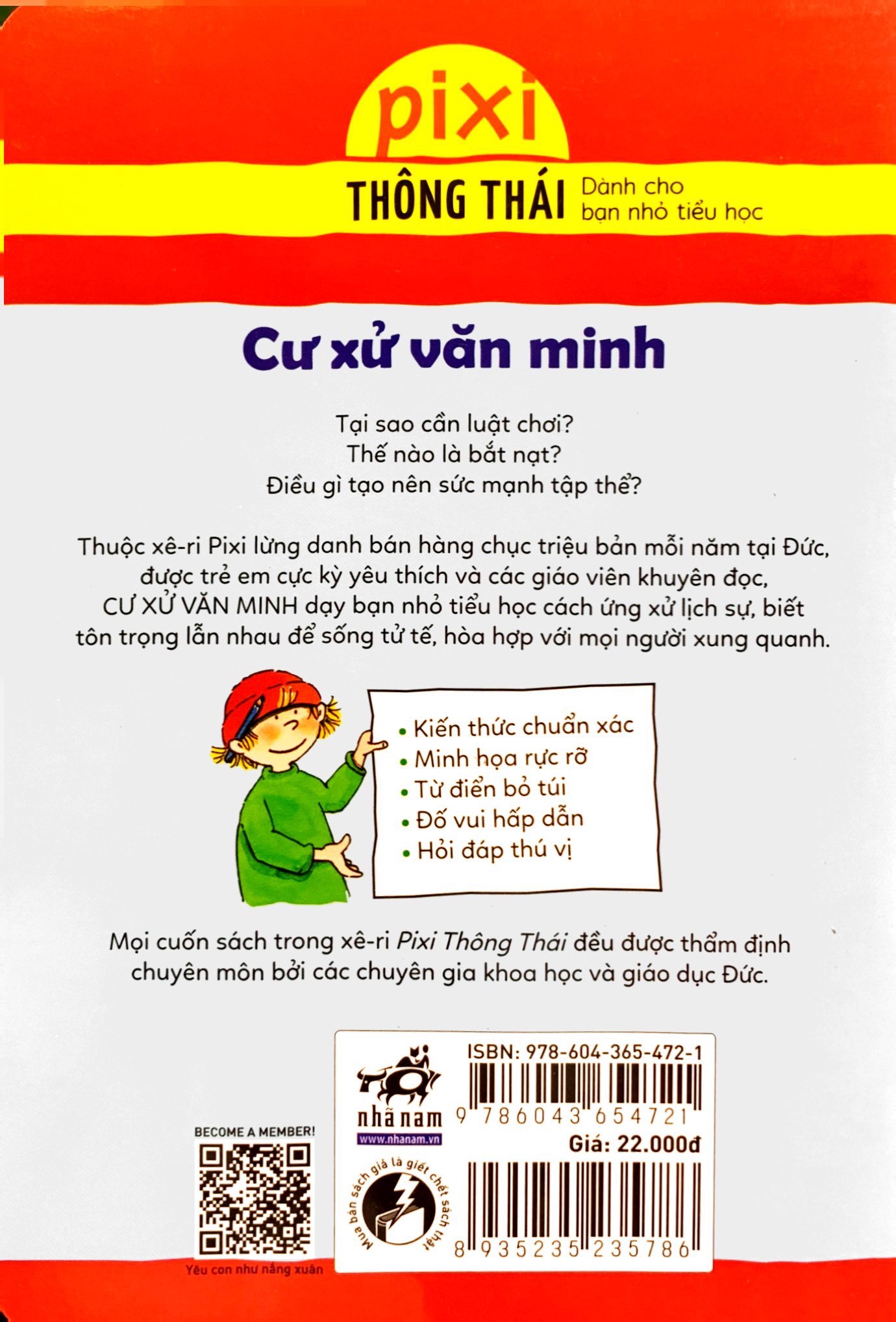 pixi thông thái - cư xử văn minh
