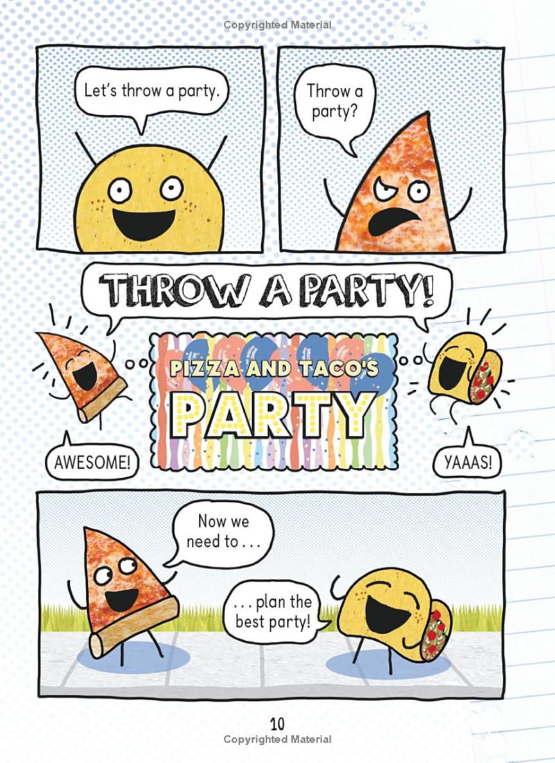 pizza and taco - best party ever!