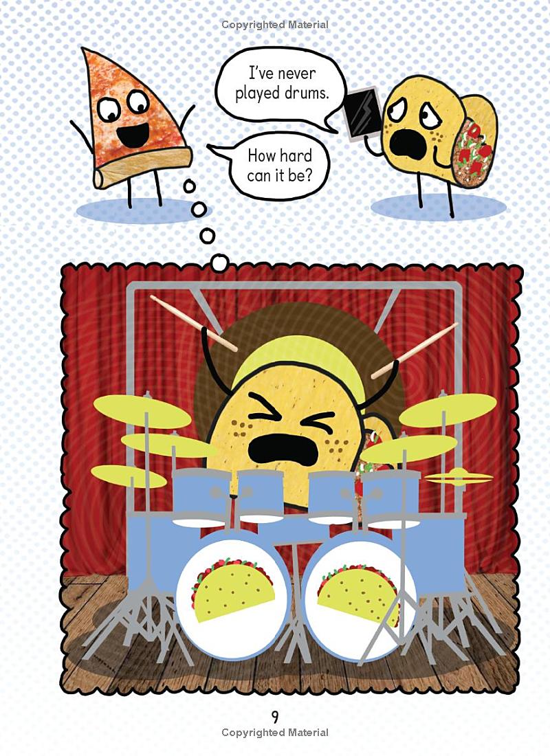 pizza and taco - rock out!