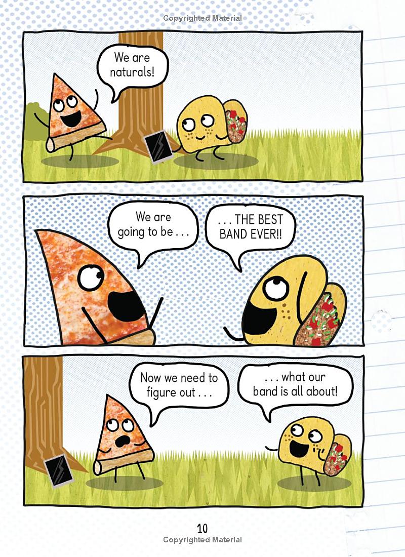 pizza and taco - rock out!