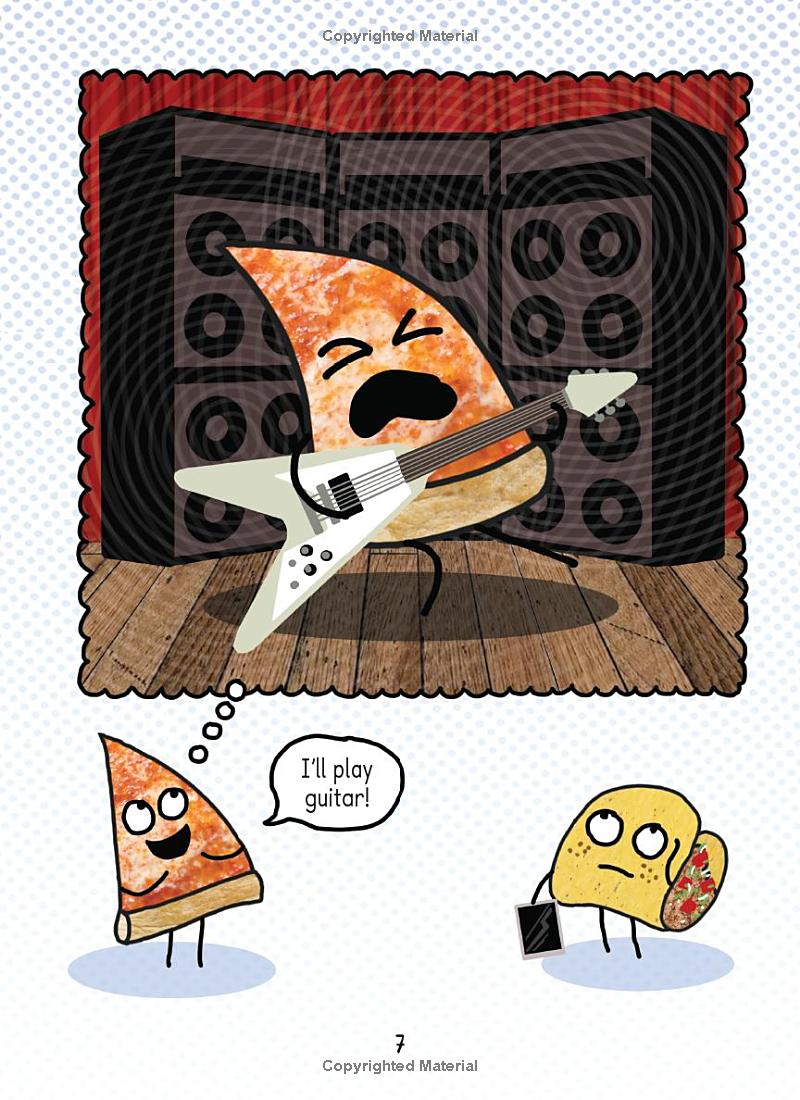 pizza and taco - rock out!