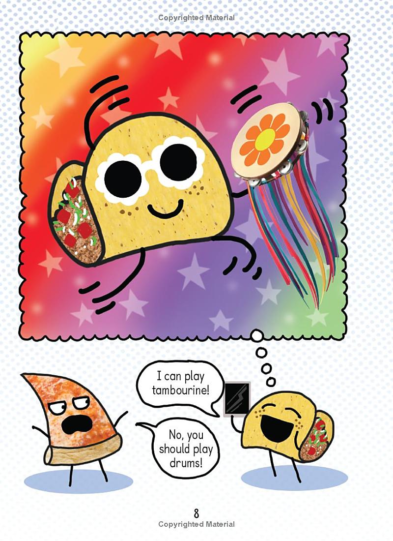 pizza and taco - rock out!