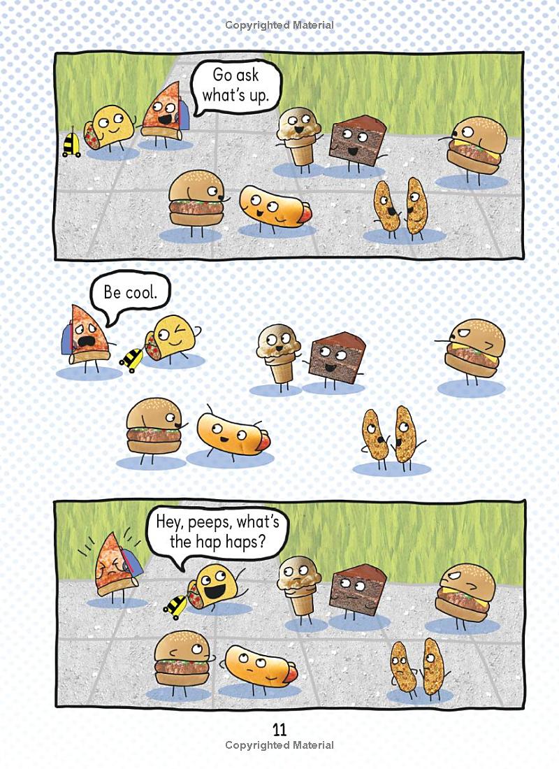 pizza and taco - too cool for school