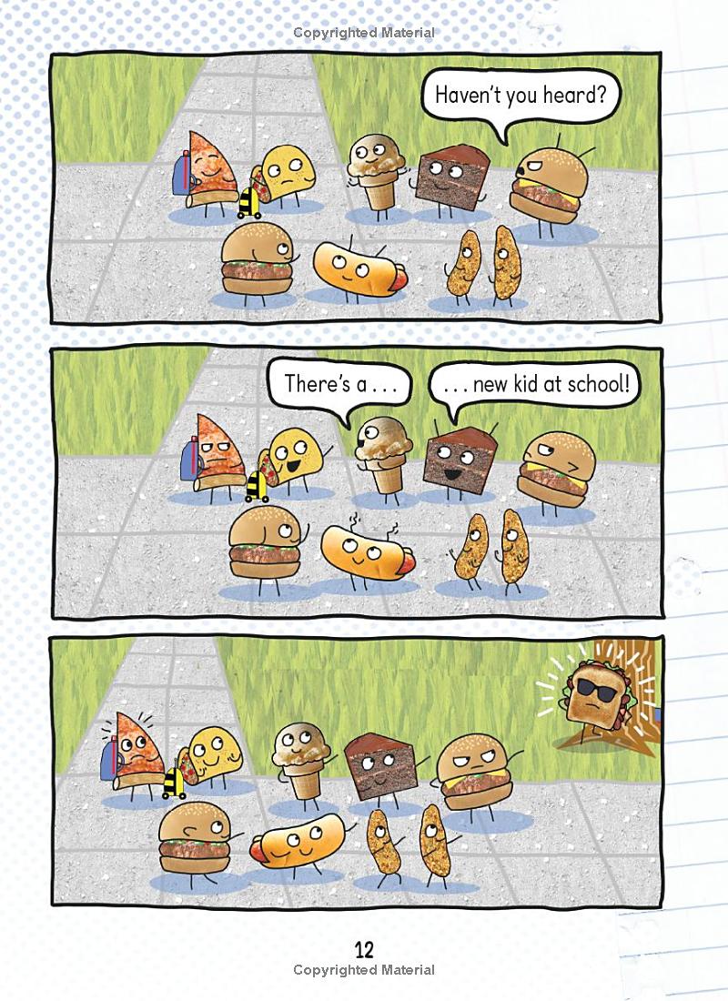 pizza and taco - too cool for school