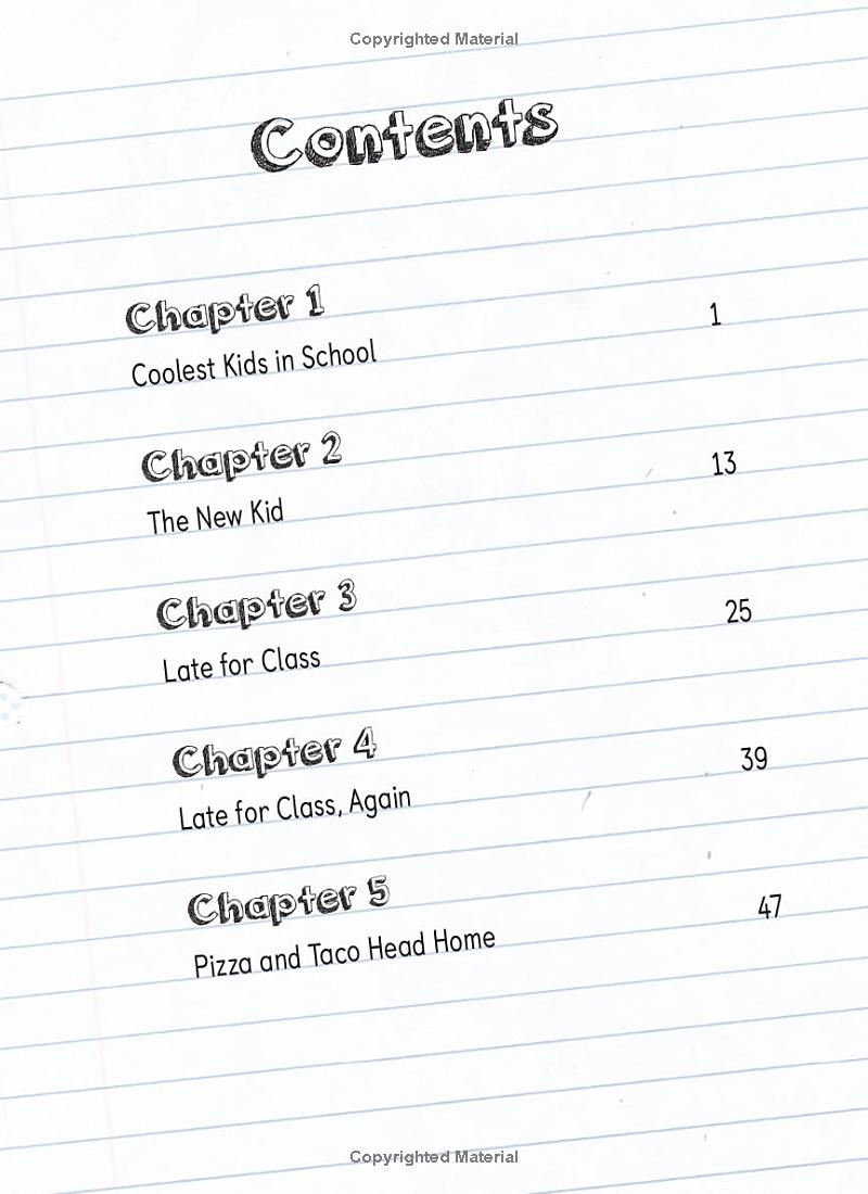 pizza and taco - too cool for school