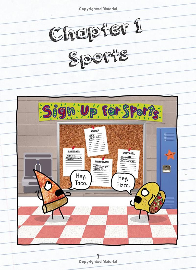 pizza and taco - wrestling mania!