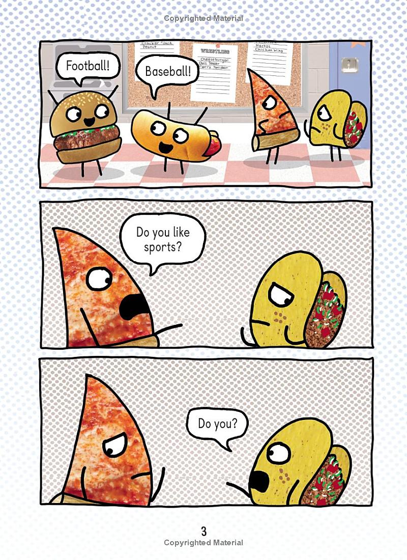 pizza and taco - wrestling mania!
